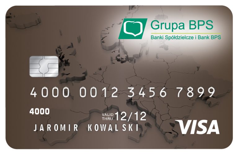Karta debetowa VISA EUR do Rachunku Walutowego w EUR